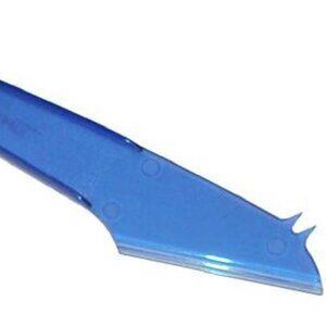 Tupperware Translucent BLUE Sheer Cheese Slicer Server Knife Classic Game Gadget